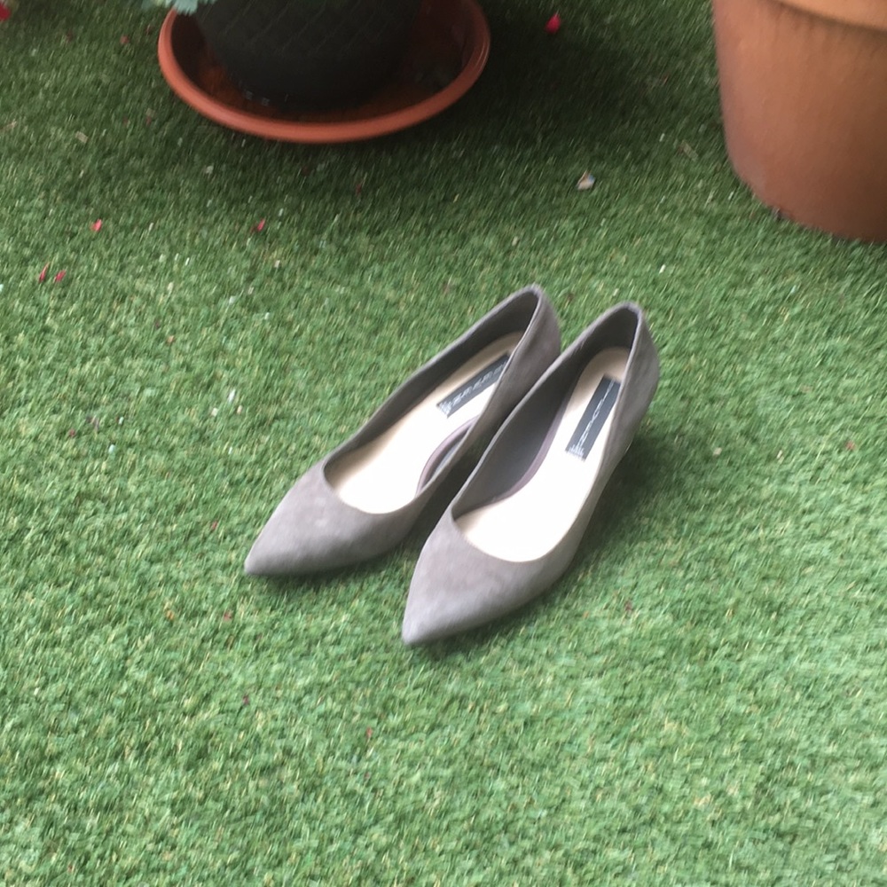 Steve. Madden gray shoes